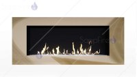 Биокамин встраиваемый SappFire Mercury Chrome 1500