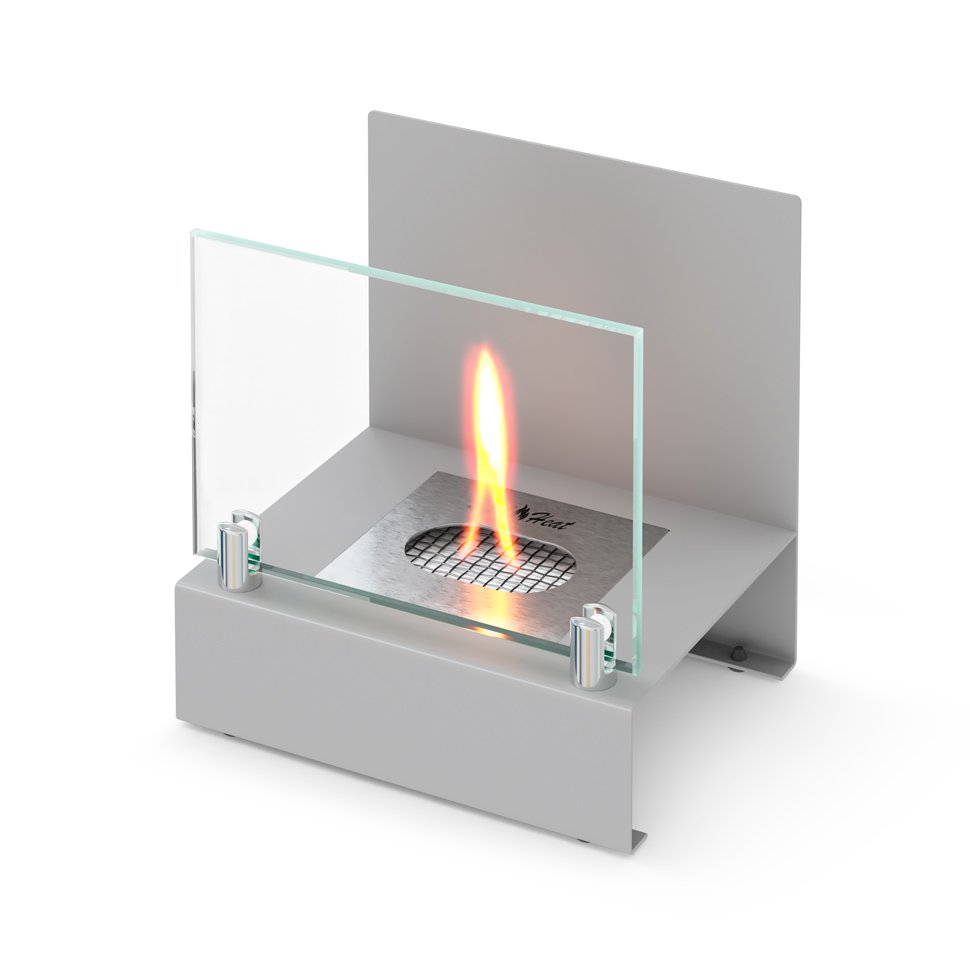 Настольный биокамин SteelHeat ERIKA серый Настольный биокамин SteelHeat ERIKA серый