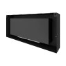 Биокамин SteelHeat WALL LONG 1200 LITE черный фото 5